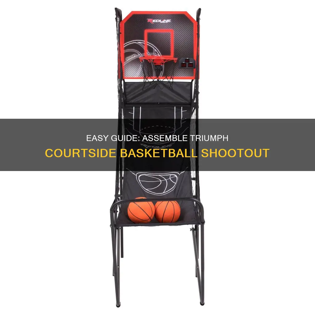 how to assemble triumph courtside basketball shootout