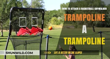 Trampoline Skywalker: Attaching a Basketball Hoop Easily