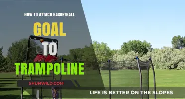 Trampoline Basketball: Attaching a Hoop to Your Trampoline