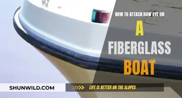 Attaching Bow Eye on Fiberglass Boats: A Step-by-Step Guide