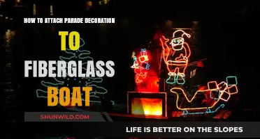 Parade Decorating: Tips for Attaching to Fiberglass Boats