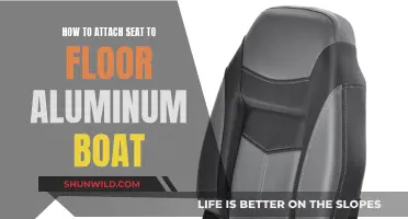 Attaching Boat Seats: Securing to an Aluminum Boat Floor