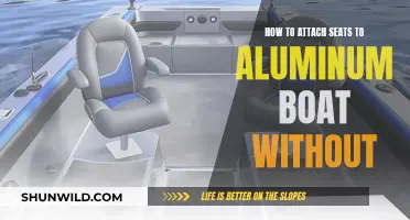 Attaching Seats to Aluminum Boats: Strategies Without Drilling