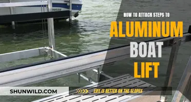 Attaching Steps to Your Aluminum Boat Lift: A Guide