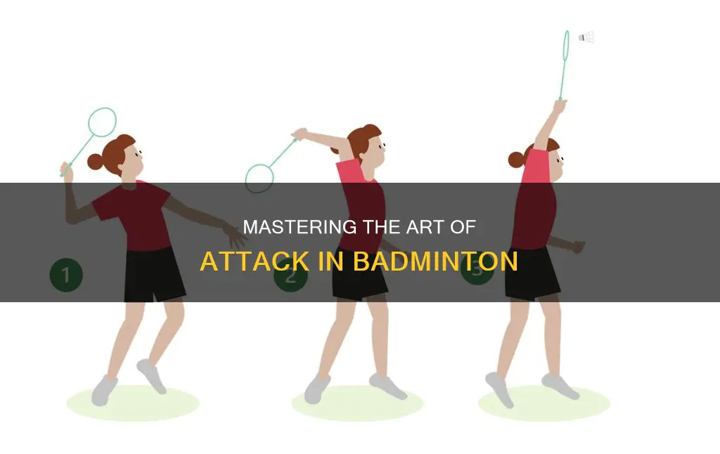 how to attack in badminton