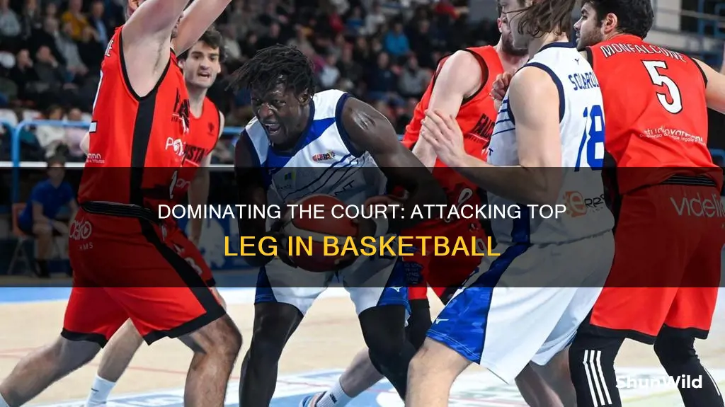 how to attack top leg basketball