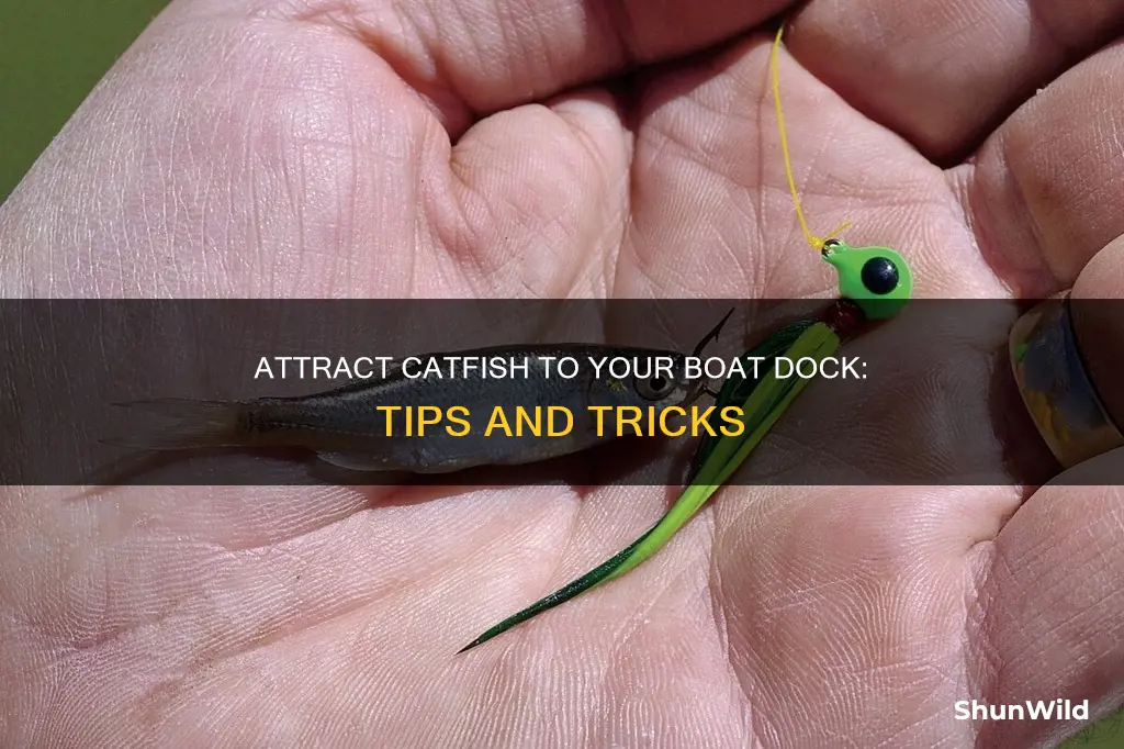 how to attract catfish to boat dock