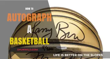 Sign Like a Pro: Autographing Your Basketball