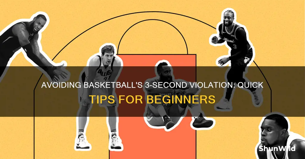 how to avoid 3-second violation basketball