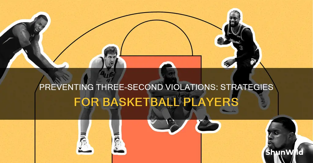 how to avoid 3 seconds basketball