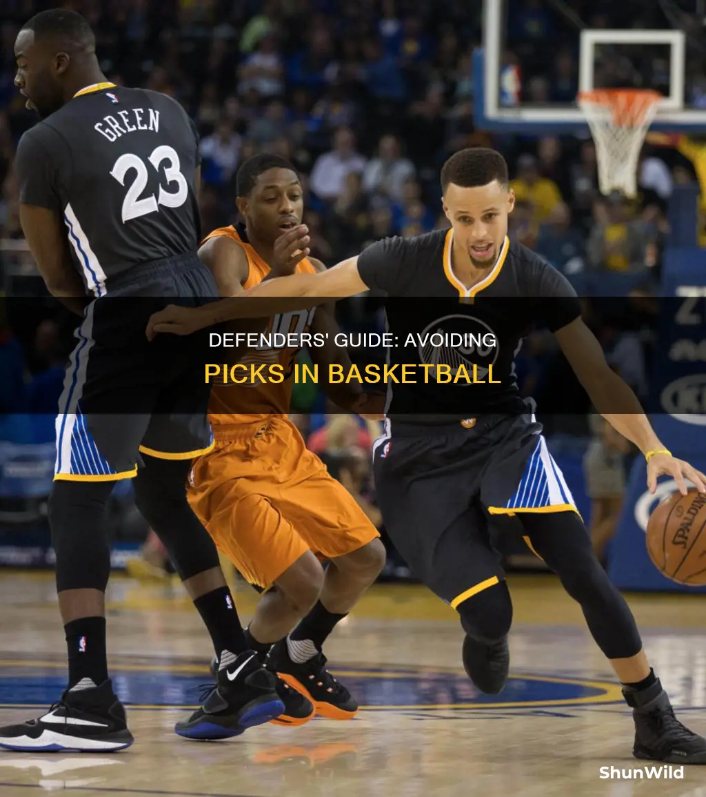 how to avoid a pick in basketball