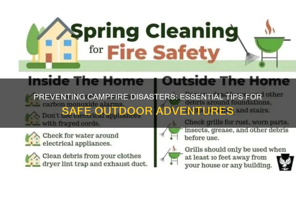 how to avoid camp fires