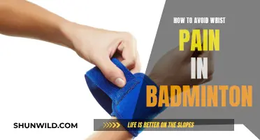 Prevent Wrist Pain: Tips for Badminton Players