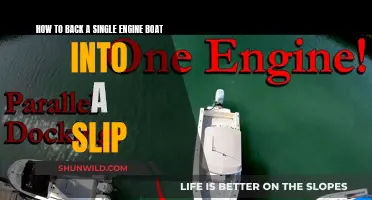 Master Single-Engine Boat Backing with These Simple Tips