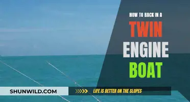 Mastering the Art of Backing a Twin Engine Boat