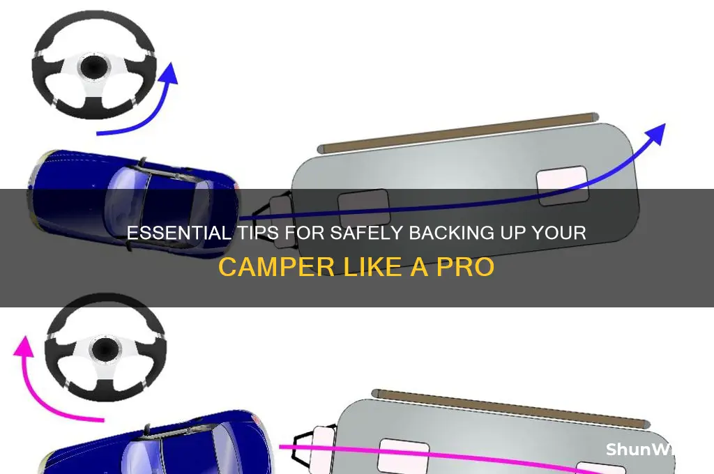 how to back up camper