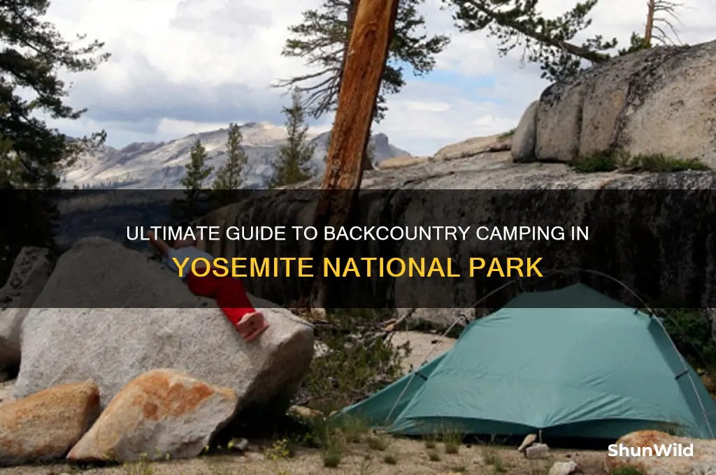 how to backcountry camp yosemite