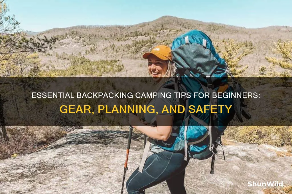 how to backpack camp