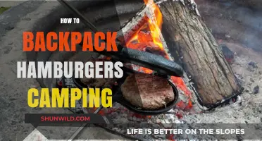Backpacking Hamburgers: Camping Cooking Tips for Juicy, Portable Burgers