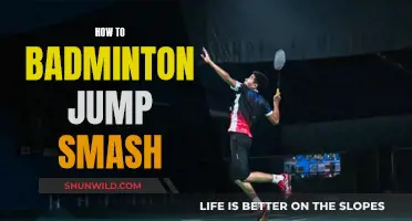 Jump Smash in Badminton: Secrets to Success
