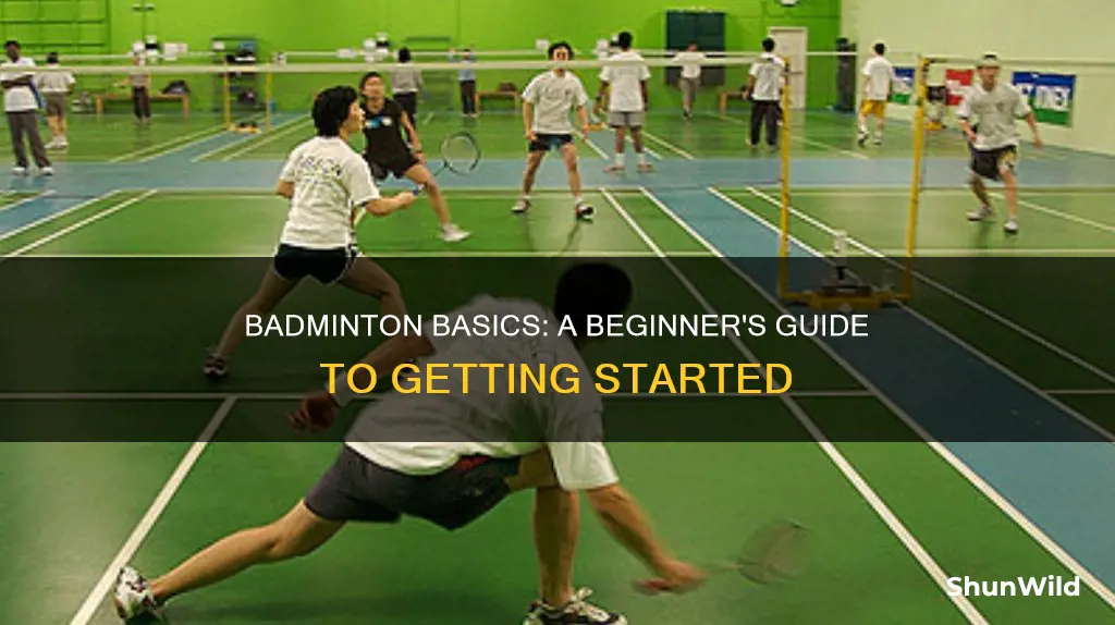 how to badminton play