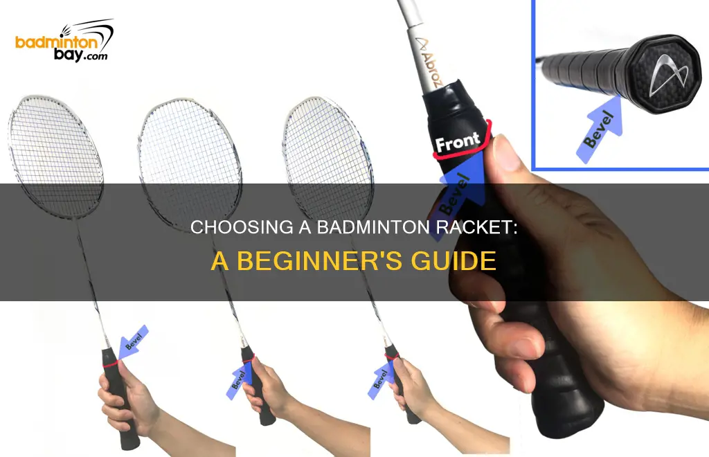 how to badminton racket
