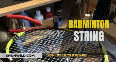 Stringing Your Badminton Racket: A Step-by-Step Guide
