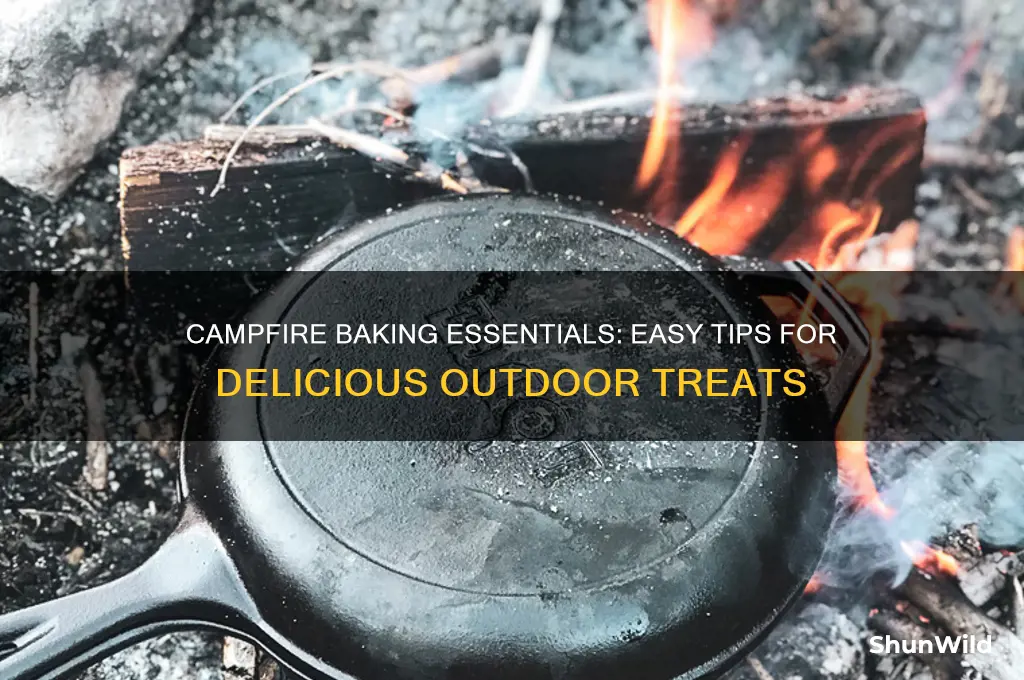 how to bake when camping