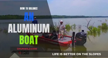 Balancing an Aluminum Boat: Tips and Tricks