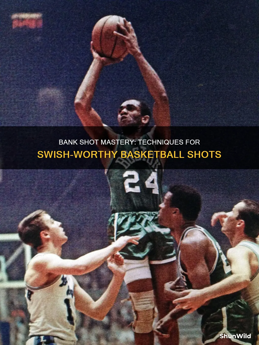 how to bank shot basketball
