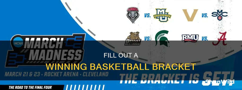 how to basketball bracket