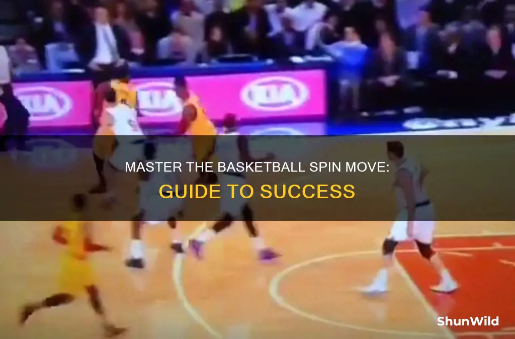 how to basketball spin move