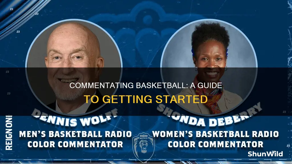 how to be a basketball commentator