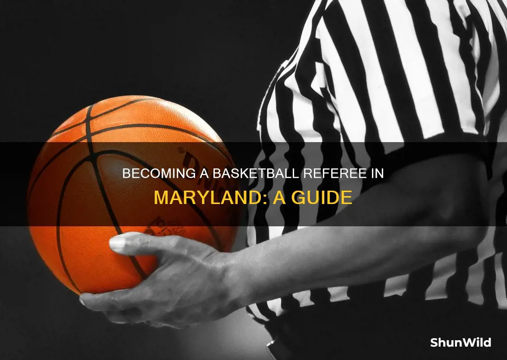 how to be a basketball referee in maryland