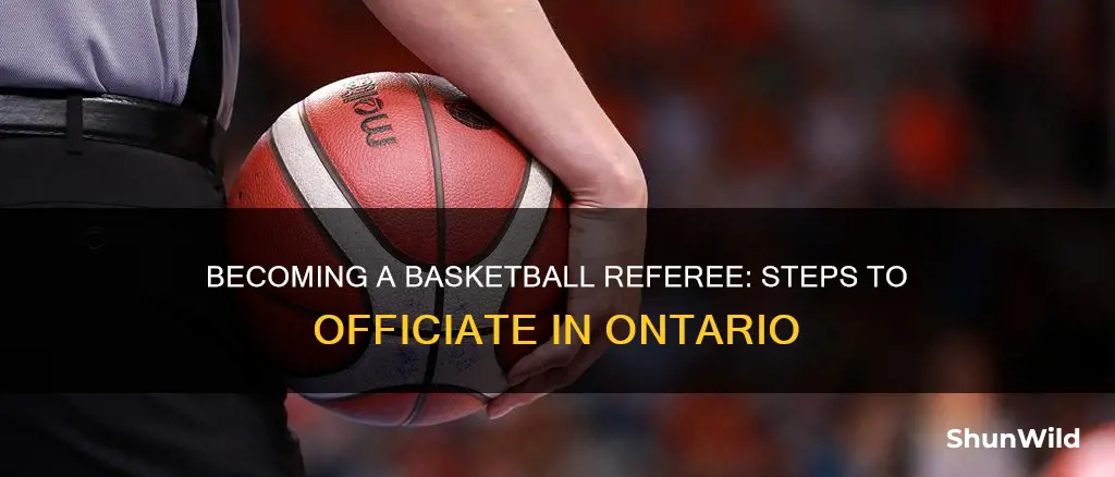 how to be a basketball referee in ontario