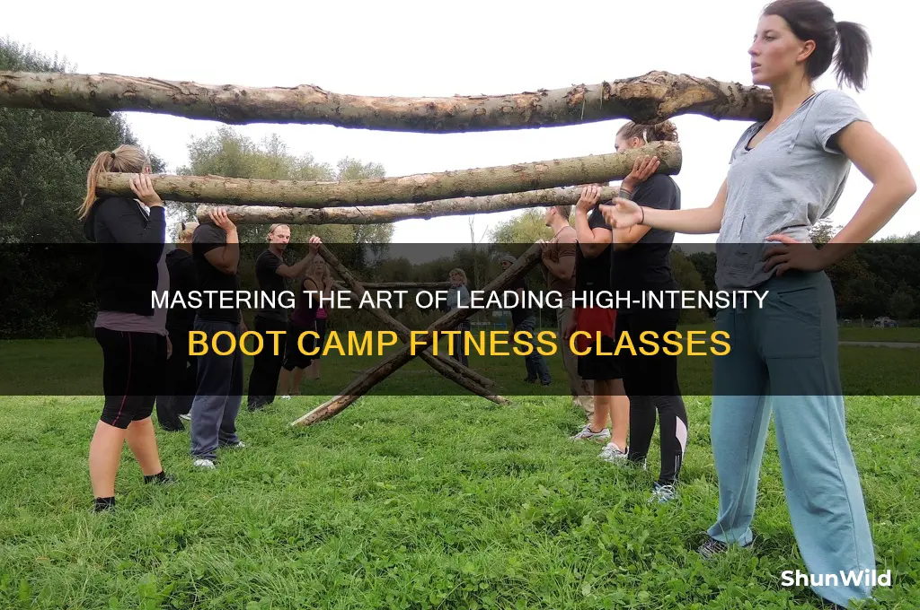 how to be a boot camp instructor