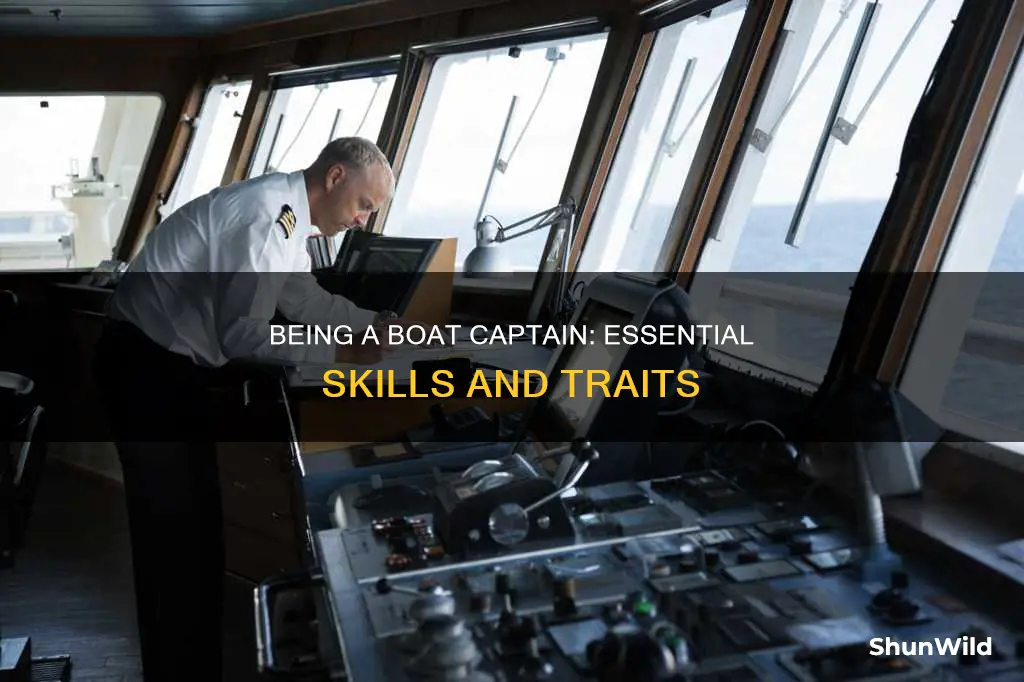 how to be a good boat captain