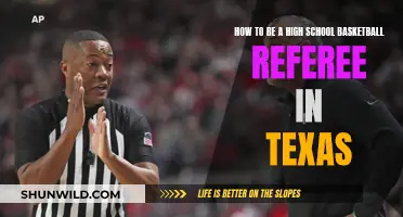 Becoming a Texas High School Basketball Referee