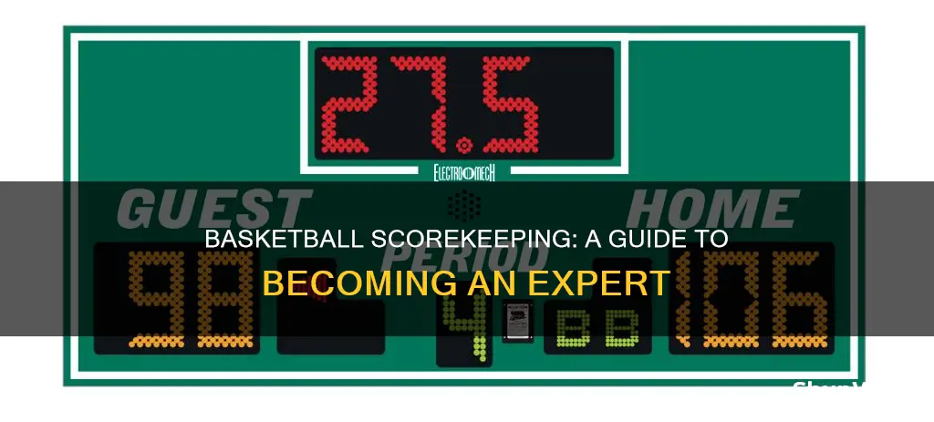 how to be a scorekeeper in basketball