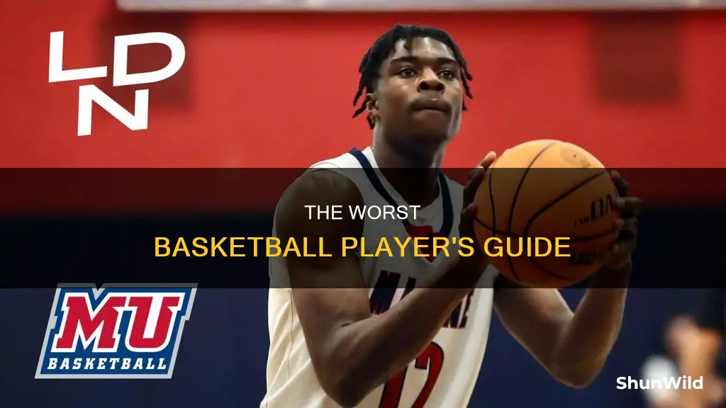 how to be bad at basketball