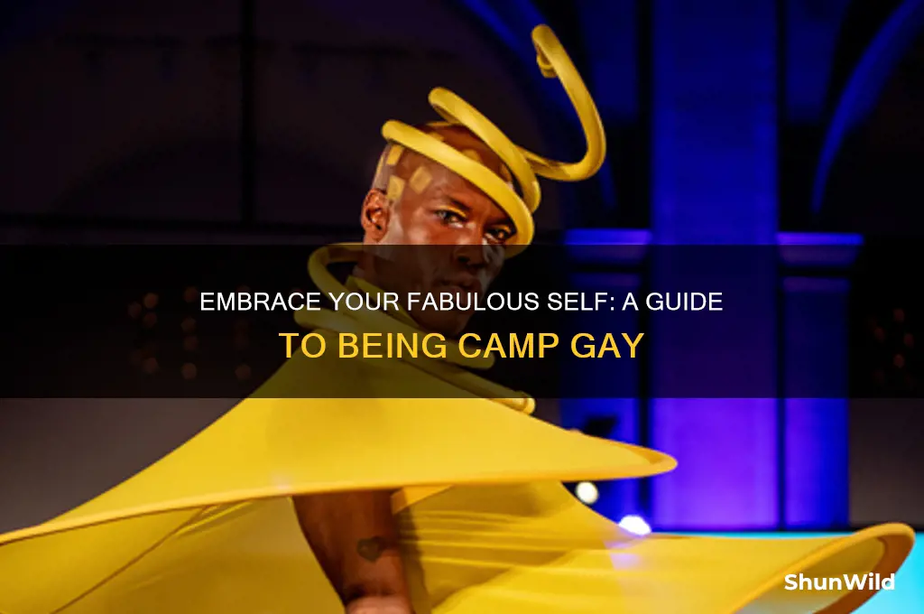 how to be camp gay