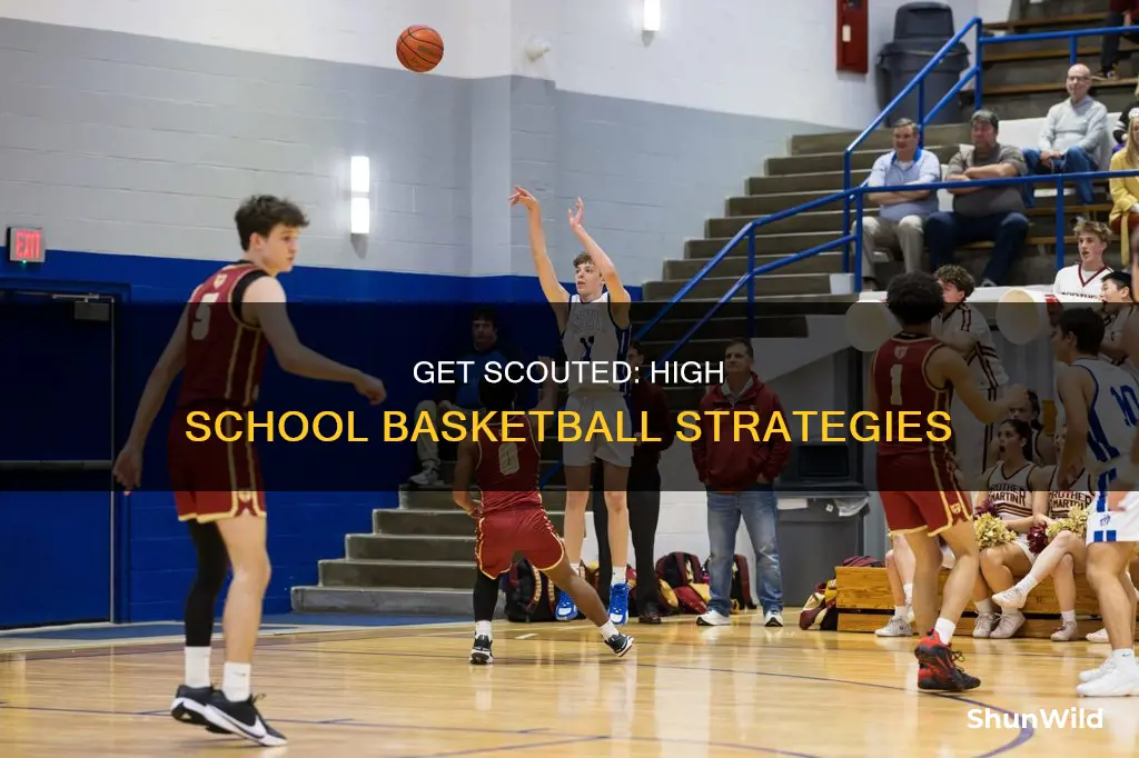 how to be scouted for basketball in high school