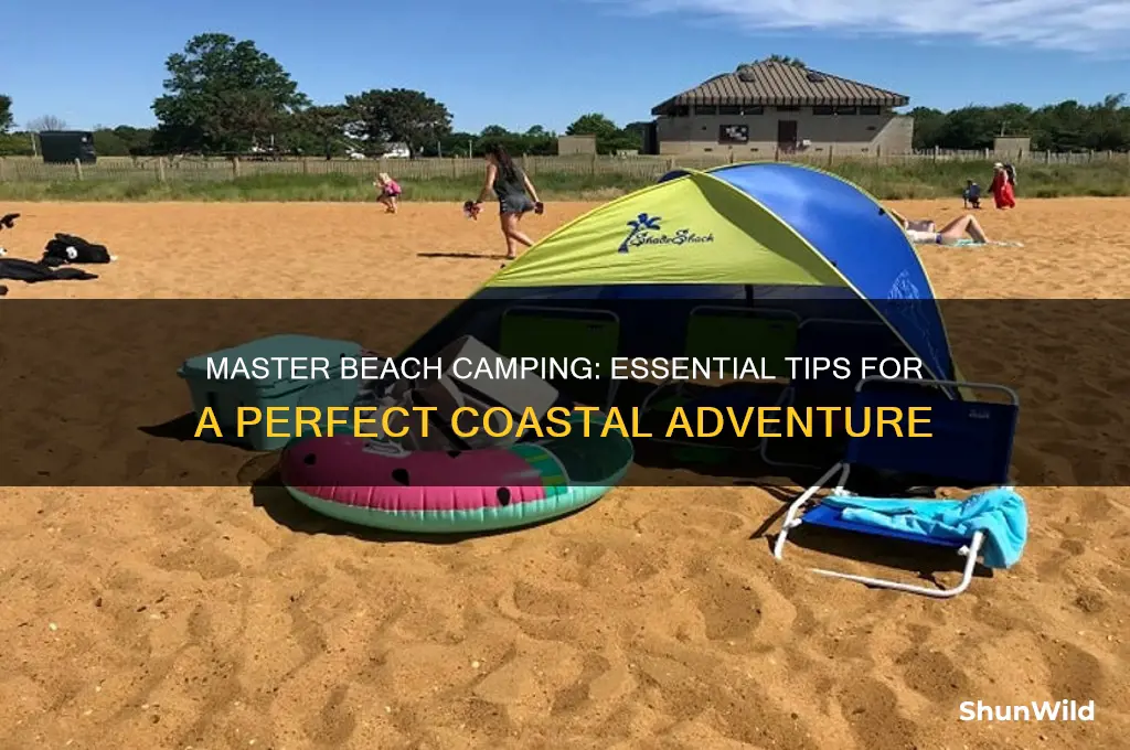 how to beach camp