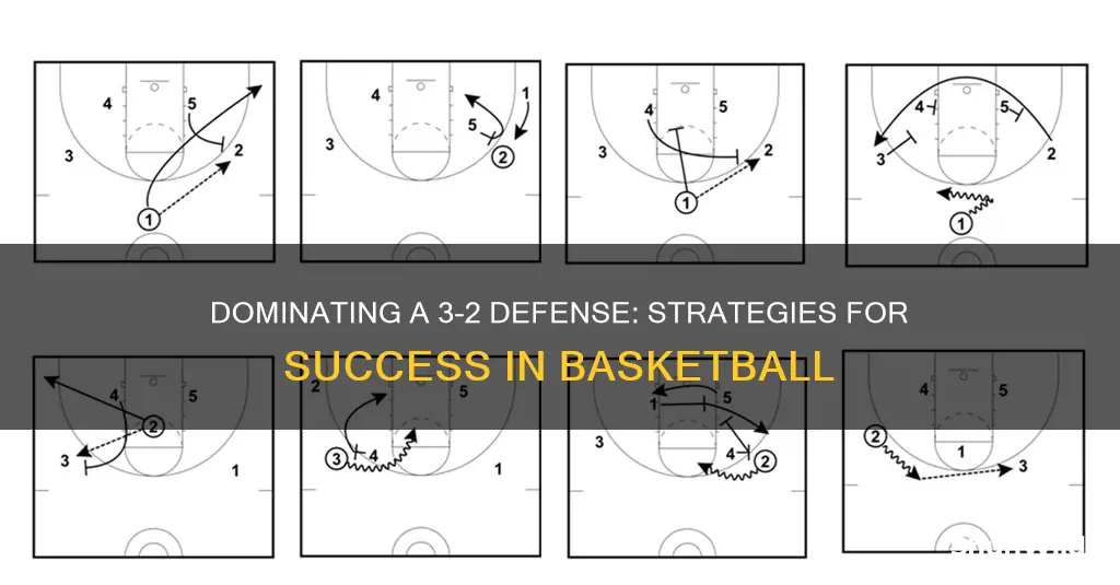 how to beat a 3-2 defense in basketball
