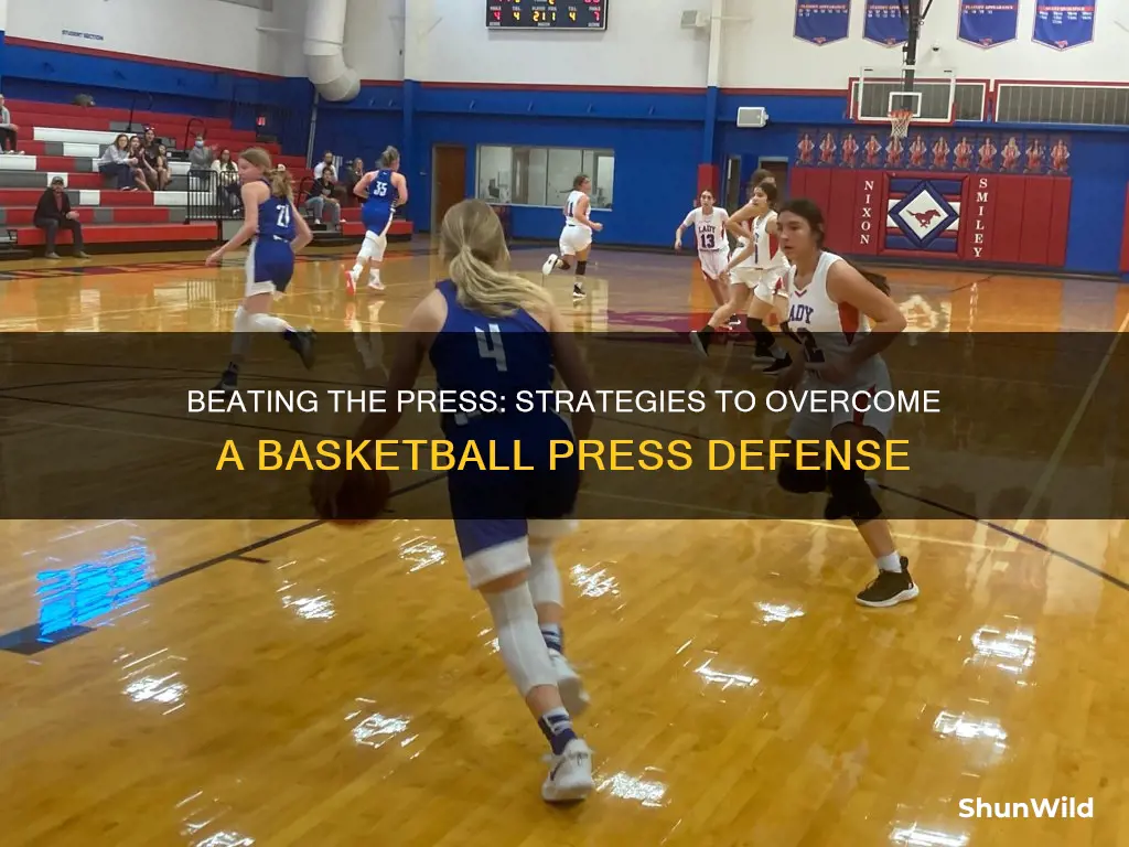 how to beat a press defense in basketball