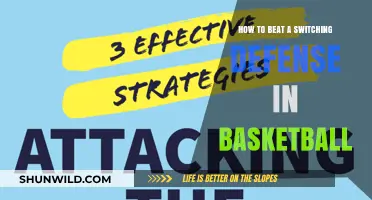 Beating Switching Defenses: Strategies for Basketball Teams
