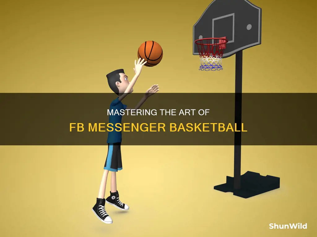 how to beat fb messenger basketball