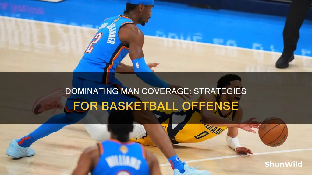 how to beat man coverage basketball