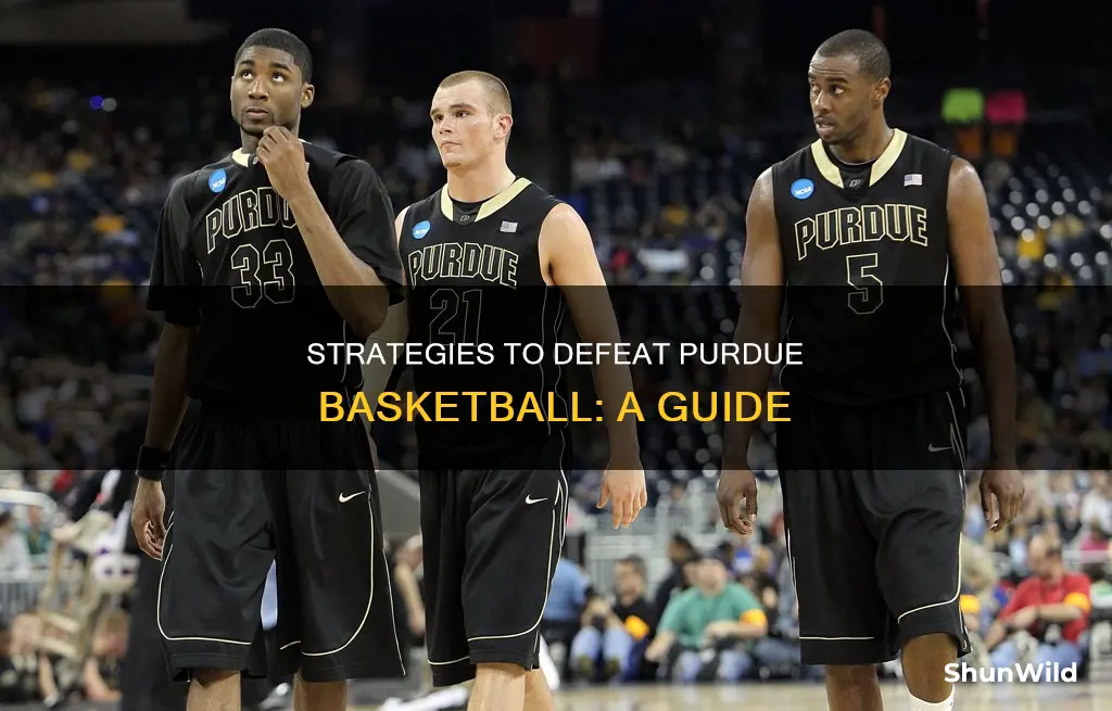 how to beat purdue basketball