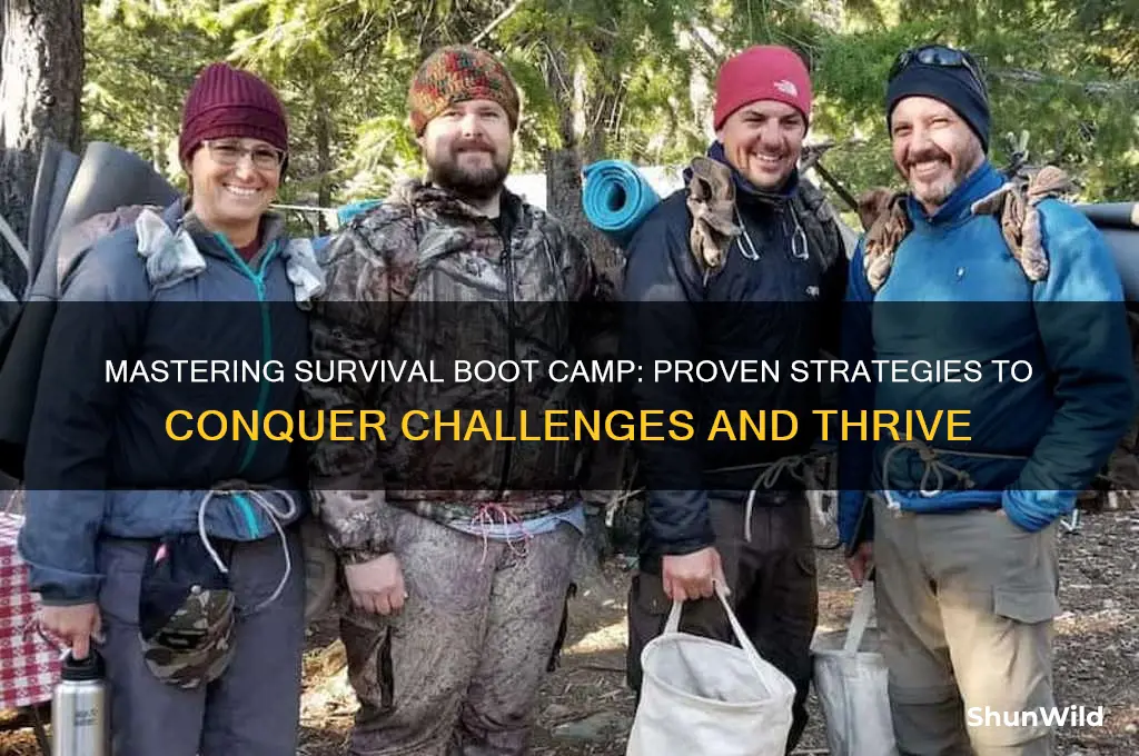 how to beat survival boot camp